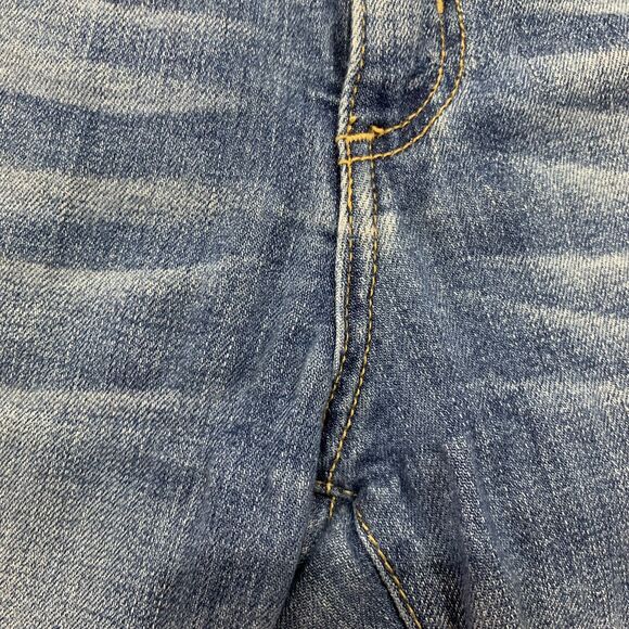 KanCan Sz 5 Jeggings Distressed Holes Stretchy Denim Blue Jean Mid Rise Women’s - Picture 5 of 9